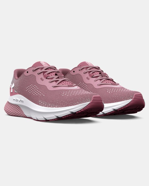 รองเท้าวิ่ง UA HOVR™ Turbulence 2 สำหรับผู้หญิง in Pink image number 3